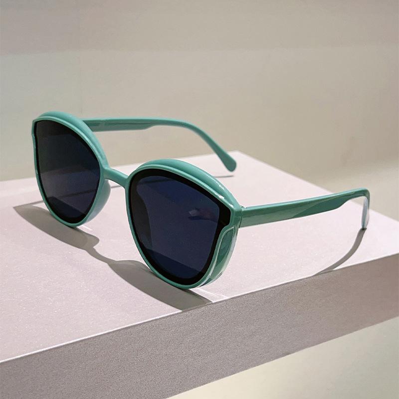 New Vintage Round Sunglasses for Women Men Circular Sun Glasses Oval Eyewear Oculos De Sol Unisex Fashion Eyeglasses