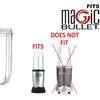 16oz Cups 6 Piece Set - 3 Replacement Cups WITH LIDS for Magic Blender LIDS INCLUDED