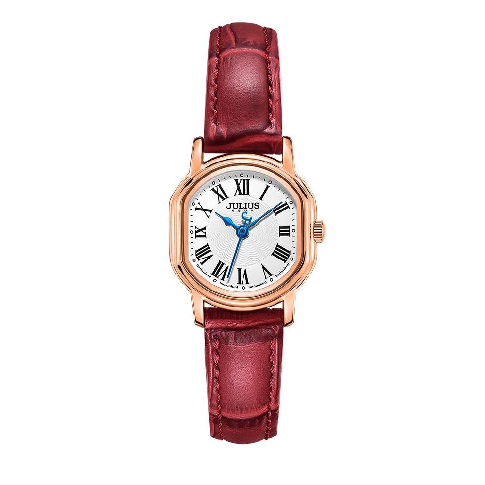 Jyullieoseu Ja-1474 Синие Ручные Женские Кожаные Часы