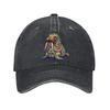 Психоделическая Моржовая Печать Бейсболка Унисекс Регулируемая Повседневная Хлопковая Защита от Солнца Шляпа для Улицы