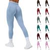 Женские повседневные бесшовные леггинсы для йоги с цветными блоками, подтягивающие бедра