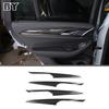 Car Styling Inner Door Handle Panel Decoration Stickers Trim For BMW X3 X4 G01 G02 18-22 Carbon Fiber Auto Interior