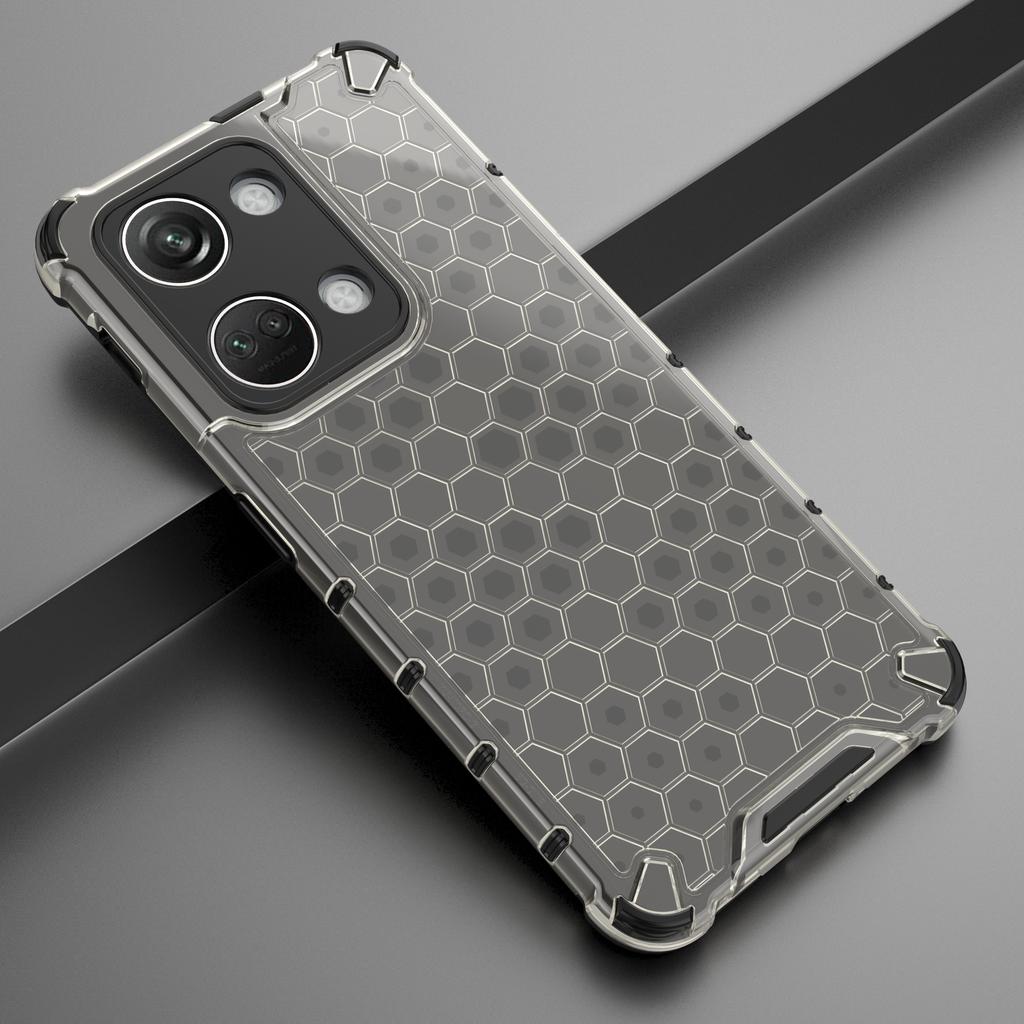 For OnePlus Nord 3 5G/Ace 2V Anti-drop Phone Case Honeycomb Texture Shockproof Cover