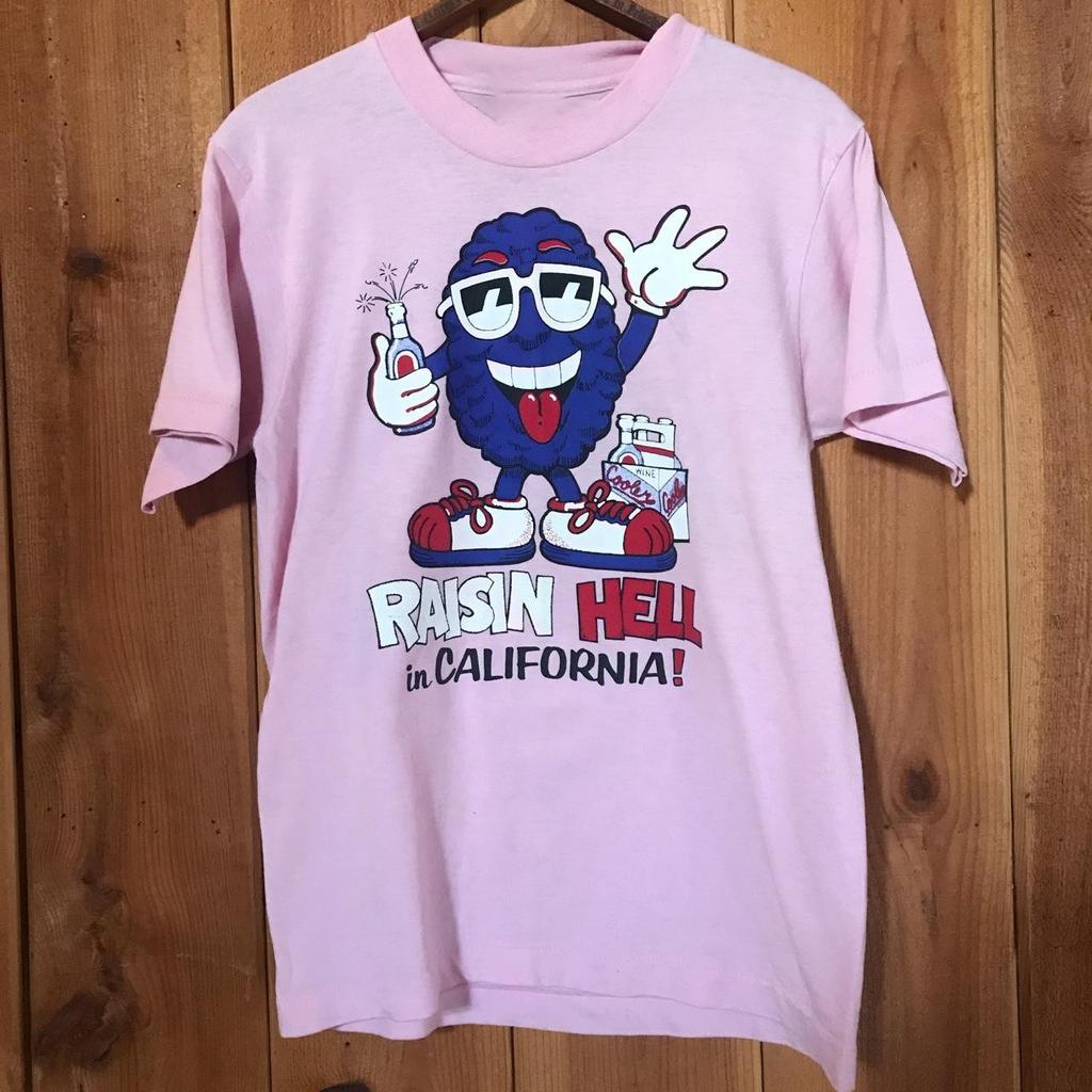 The California Raisins Band Light Pink T-shirt All S to 5XL LL571