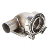 2.5inches V Band T3T4 Turbo Elbow Adapter Flange Cast Tube 90 Degrees