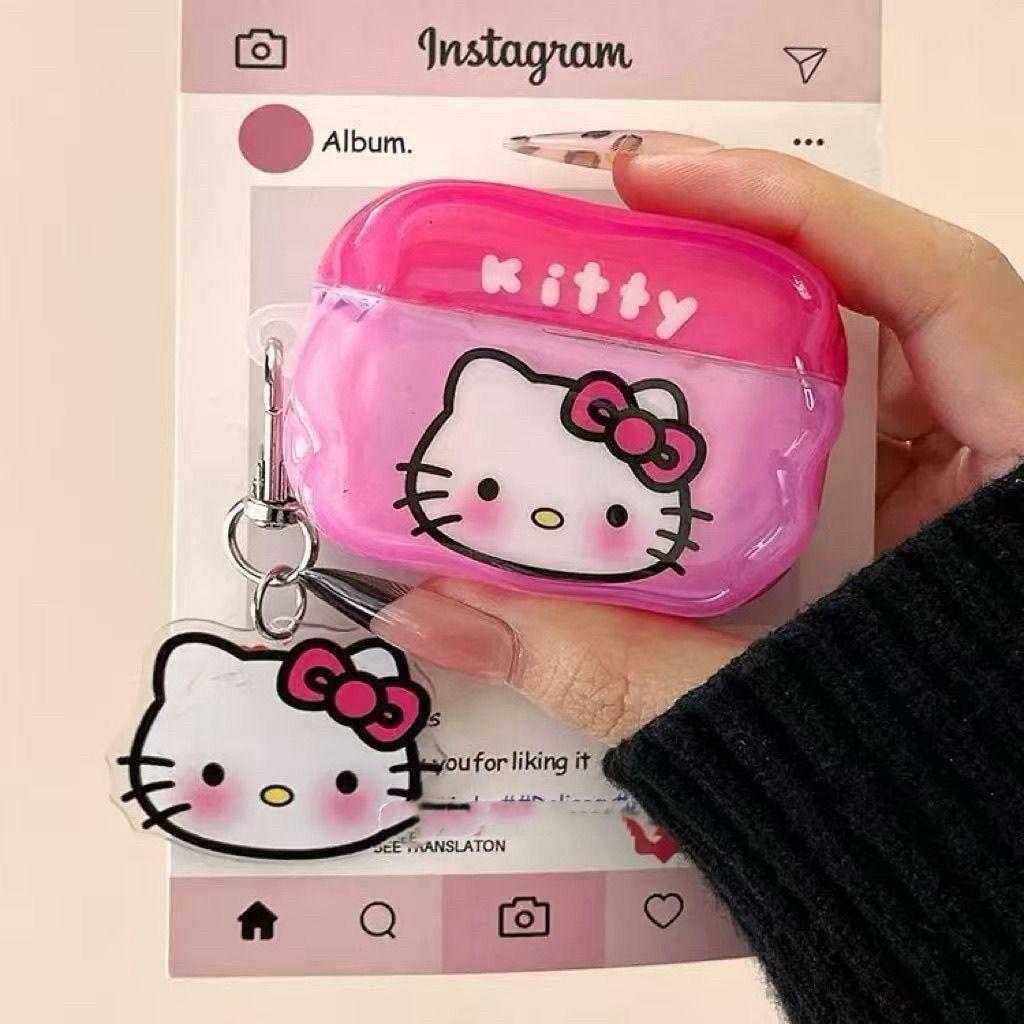 Cute Hello Kitty for AirPods 1 generation bluetooth protective case airpodspro1/1 earphone protective case 1st generation