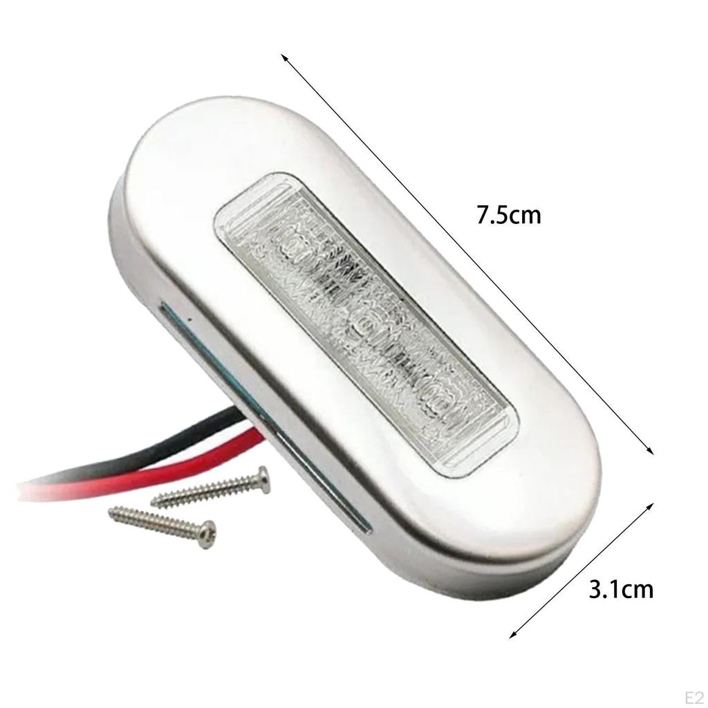 Светодиодный навигационный фонарь для лодки, водонепроницаемый, заменяет ночной фонарь для рыбалки на носу и корме