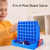 4-In-A-Row Board Game with 3D Printed Spiral Chess Connecting Four Strategy Game Parent-child Interactive Educational Chessboard Toy Toddlers