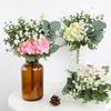 Simulated Artificial Floral Art Bouquet Ornament Hydrangea Flower Wedding Multiple Colors Home Party Fabric Decorative Decoration