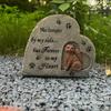 Kitten Memorial Stone Garden Decor Cat Headstone Outdoor Cat Tombstone Pet Memorial Stone Sympathy Gift for Cat Owners
