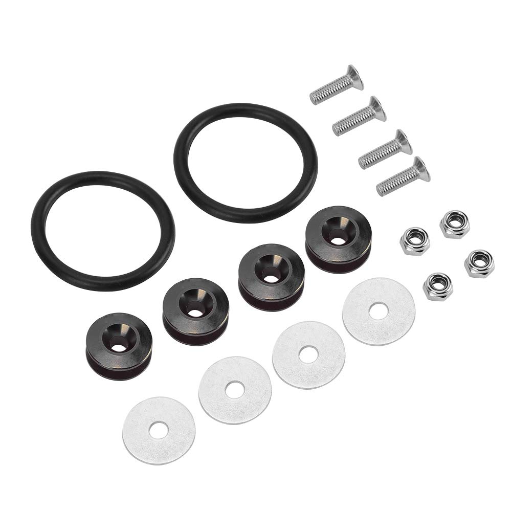 Gorgeri 4 цвета новый тип быстросъемного крепежного кольца комплект, используется для бампера багажника крыла автомобиля крышка (Алюминиевый сплав) Быстросъемный бампер Быстросъемный бампер