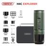 New HiBREW New Portable Espresso Coffee Machine for Car & Home Camping Coffee Maker Fit Nespresso Dolce Capsule Powder H4C