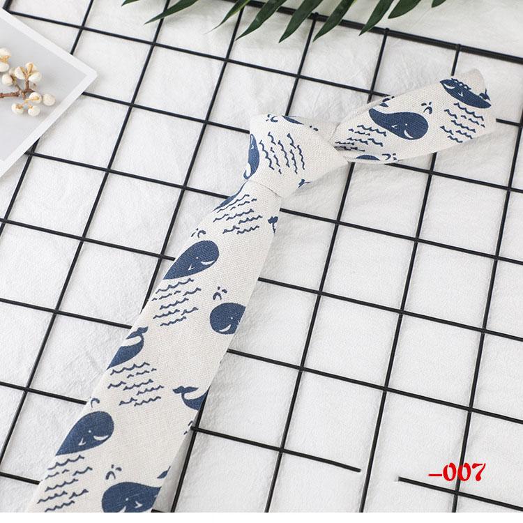 Cartoon Tie Trendy Casual 6cm Fashion Animal Tie for Men and Women