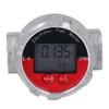 1 Inch Flow Meter LCD Display Digital Turbine Flow Gauge High Accuracy Flowmeter for Diesel
