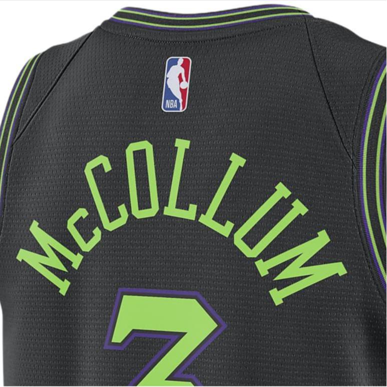 Nike Майка баскетбольная Dri-Fit с буквенно-цифровым принтом колор-блок City Edition сезон 2023/24 мужская черная DX8511-010