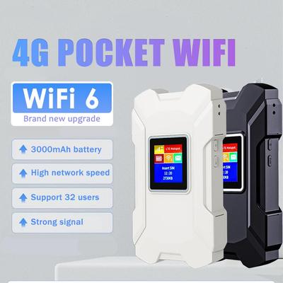 Портативный WiFi-модем NDUP H910 4G LTE — совместим с большинством операторов, 150 Мбит/с, портативный аккумулятор емкостью 3000 мАч