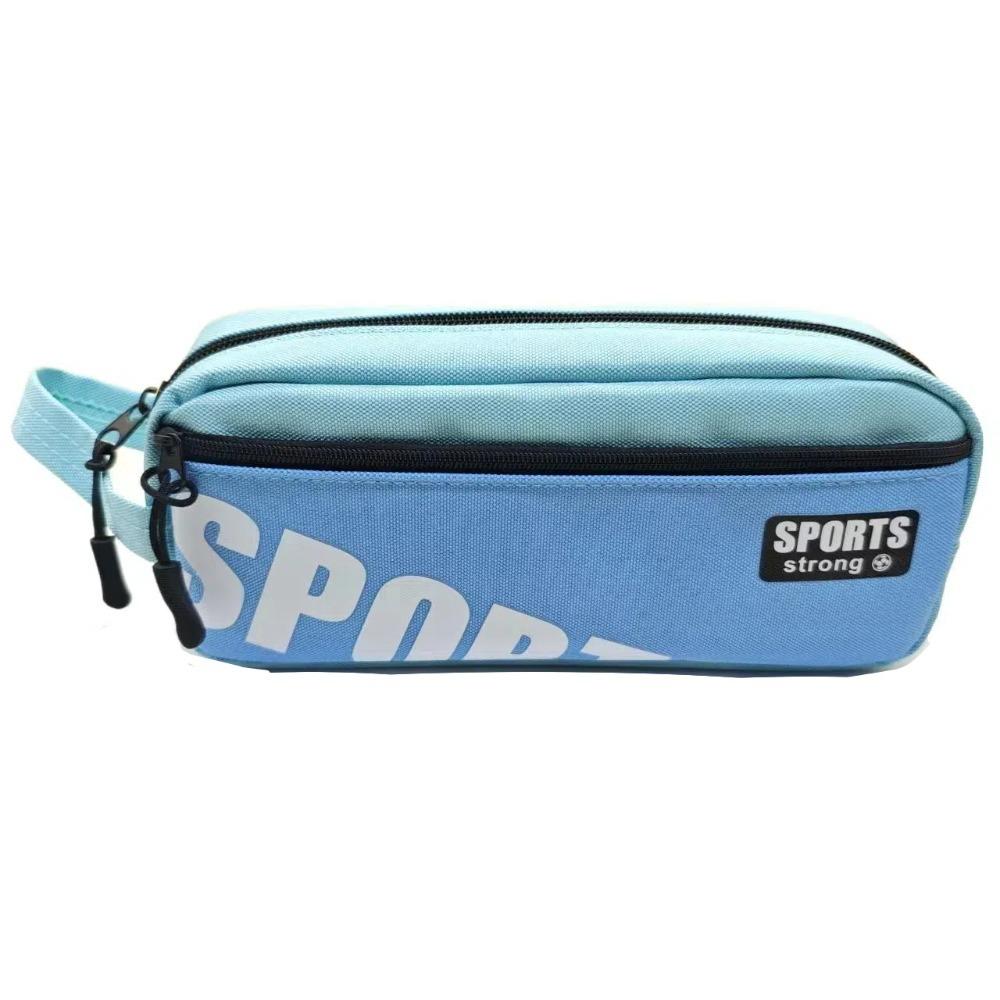 Large Capacity Pen Pouch Students Pencil Case Fashion Makeup Storage Bag Student Writing