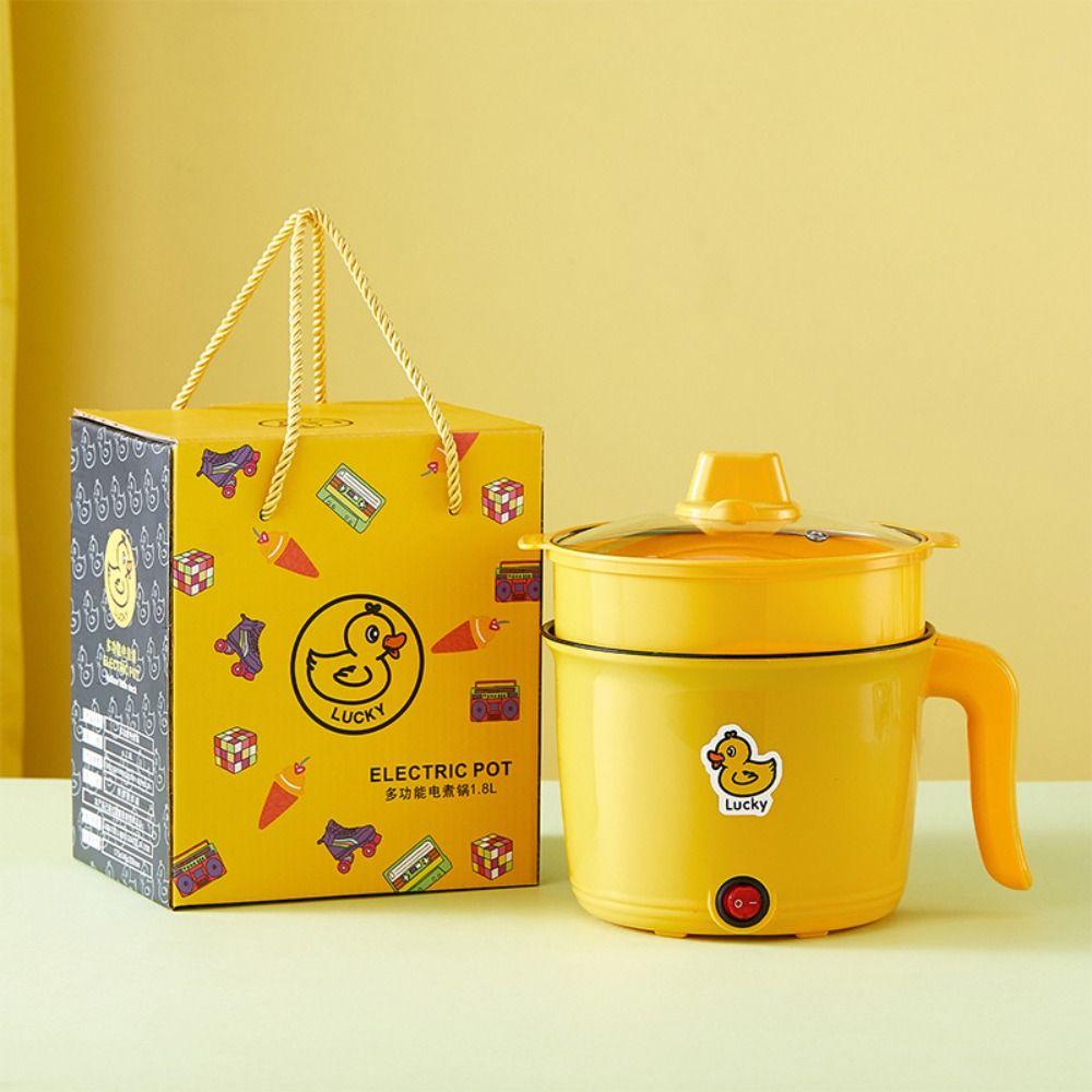 Быстрая еда Многофункциональная электрическая плита Замачивание лапши Кастрюля электрическая Кухонная кастрюля Общежитие