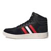 adidas Neo Hoops 2.0 Удобные Прочные Баскетбольные Кроссовки Мид-Топ Мужские Кроссовки Черные Красные Белые FY5198