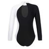 Girls Kids Sparkly Rhinestones Gymnastic Leotard Long Sleeve Ballet Dance Athletic Workout Bodysuit Unitard