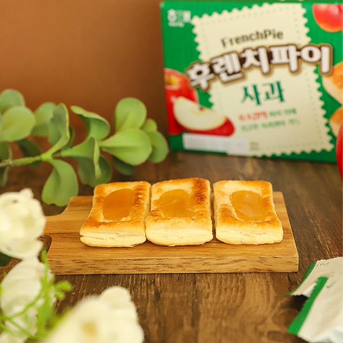 Haitai Пирог французский яблочный 192г 15 пирожков (3 варианта)