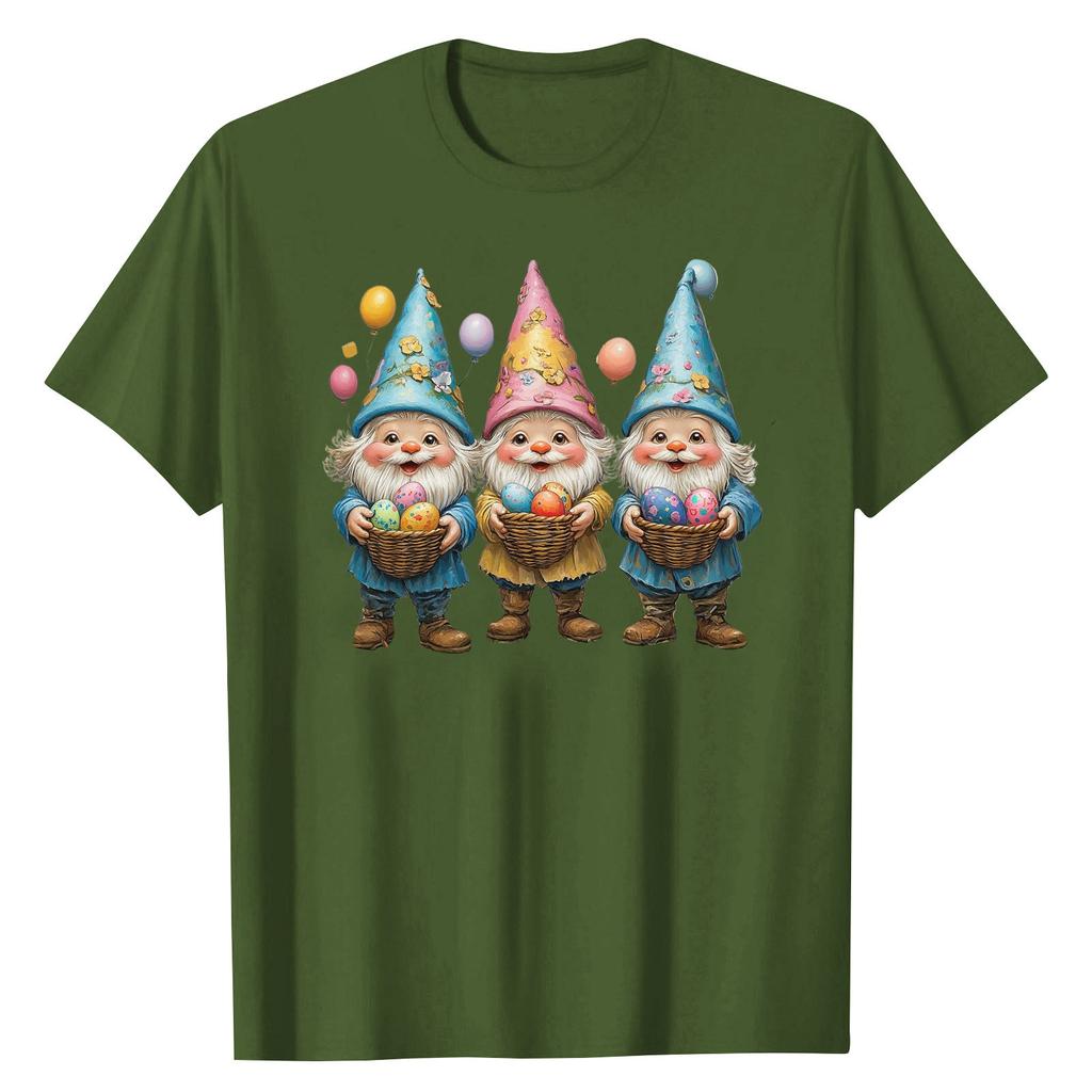 Женская повседневная футболка с круглым вырезом и короткими рукавами с принтом