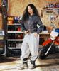 The Vinyl House Damaged Sweat Pants Gray