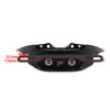 Accesorios Moto High Quality Modified short tail license plate holder For Vespa Sprint Primavera 150 Black Carbon Fiber Texture