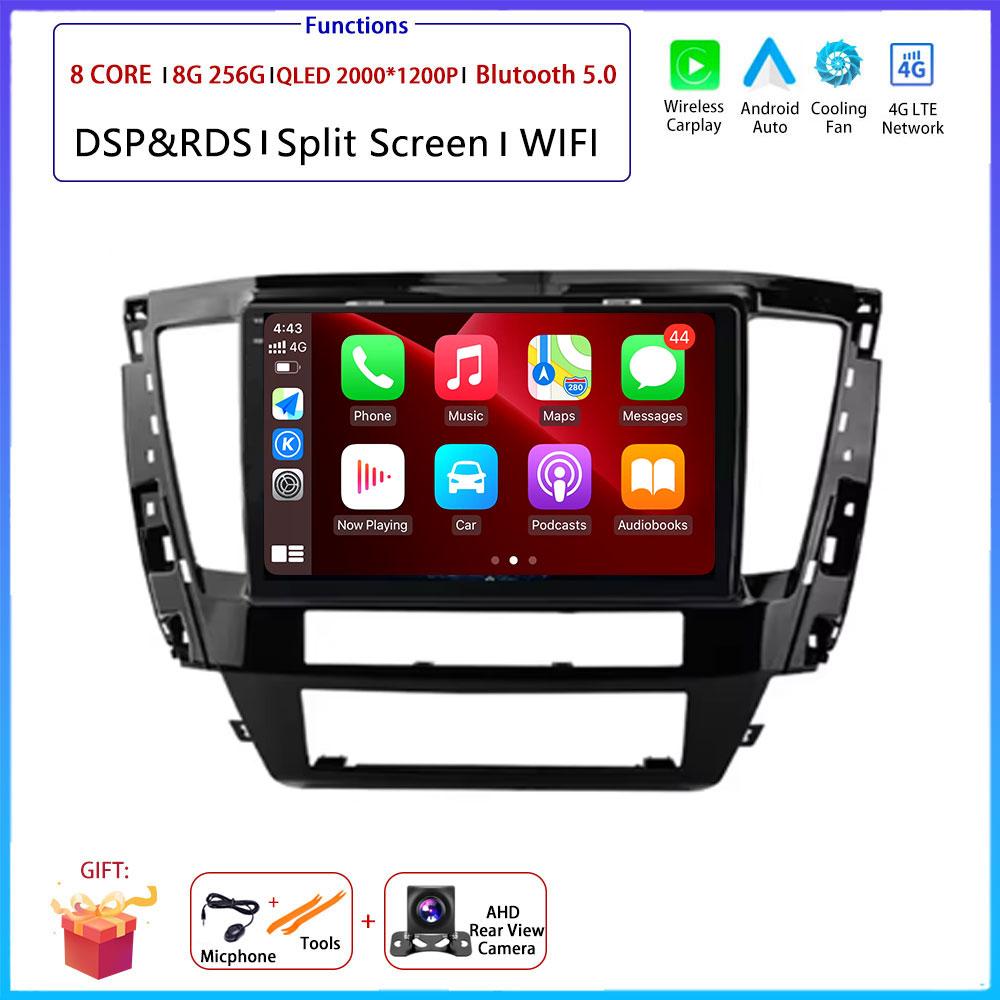 9 "4G Android OS Carplay Auto для Mitsubishi Pajero Sport Montero 2020 Автомобильный радиоприемник Навигация GPS Мультимедиа Видеоплеер DSP AMI