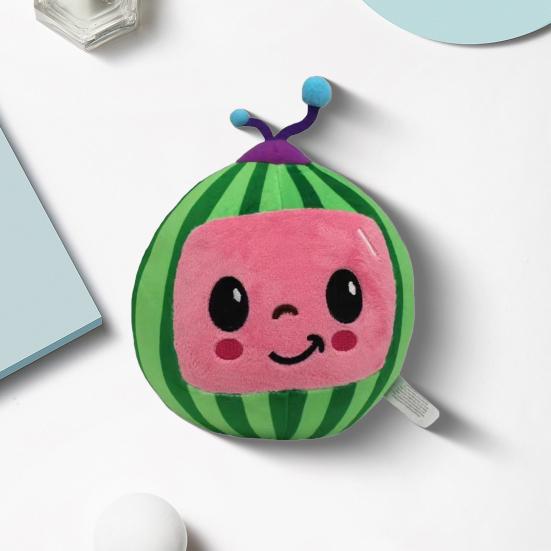 Мягкая плюшевая игрушка-кукла в виде арбуза, подарок для детей, мальчиков и девочек, мягкий полипропиленовый хлопок, наполнитель 3D, веселая фруктовая подушка, подарок для детей