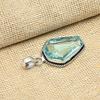 Green Amethyst Gemstone Solid 925 Silver Handmade Design Fancy Pendant Jewelry