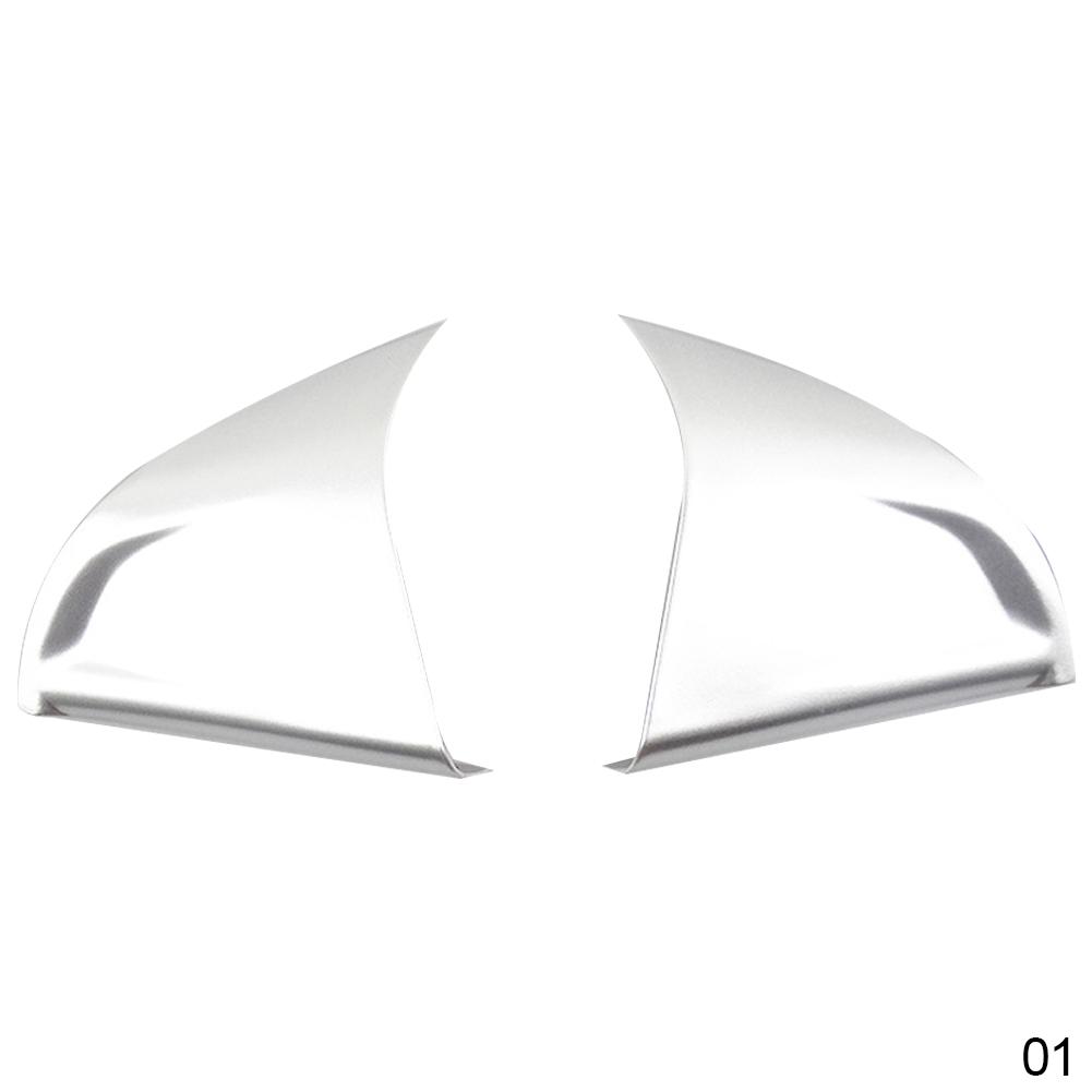 2 шт. Защитная накладка на руль автомобиля из хрома, наклейка, подходит для Chevrolet Cruze Sedan Hatchback 2009-2015 Trax Accessories