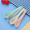 5 шт. красочная пшеничная соломенная суповая ложка детская рисовая ложка противопадающая пластиковая суповая ложка половник совок столовые приборы кухонные принадлежности