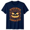 Funny Peter Peter Pumpkin Eater T-Shirt Spooky Halloween Jack O Lantern Gift