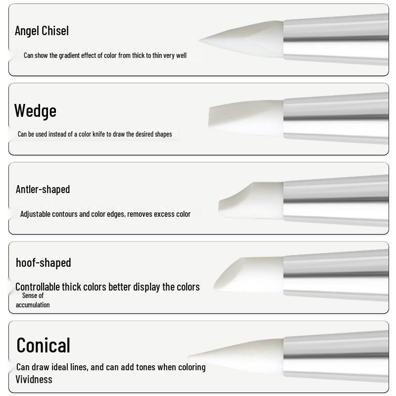 Набор ручек для доттинга и тиснения для нейл-арта двойного назначения
