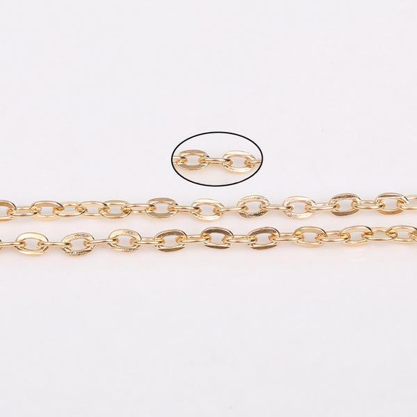 5 метров ручной работы DIY жемчужные серьги аксессуары удлинительная цепочка