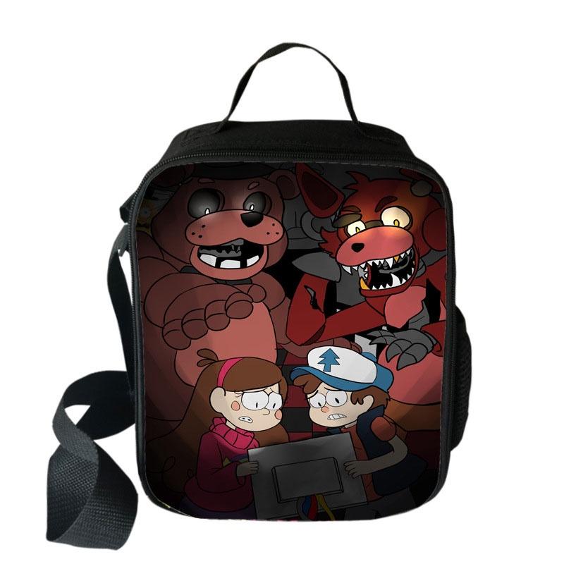 Универсальная сумка-холодильник Five Nights At Freddy's для детей и взрослых с ручкой