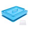 Empty Capsule Plates With Spreader 200 Holes Vitamins Powder Capsules Filling Tool 0#