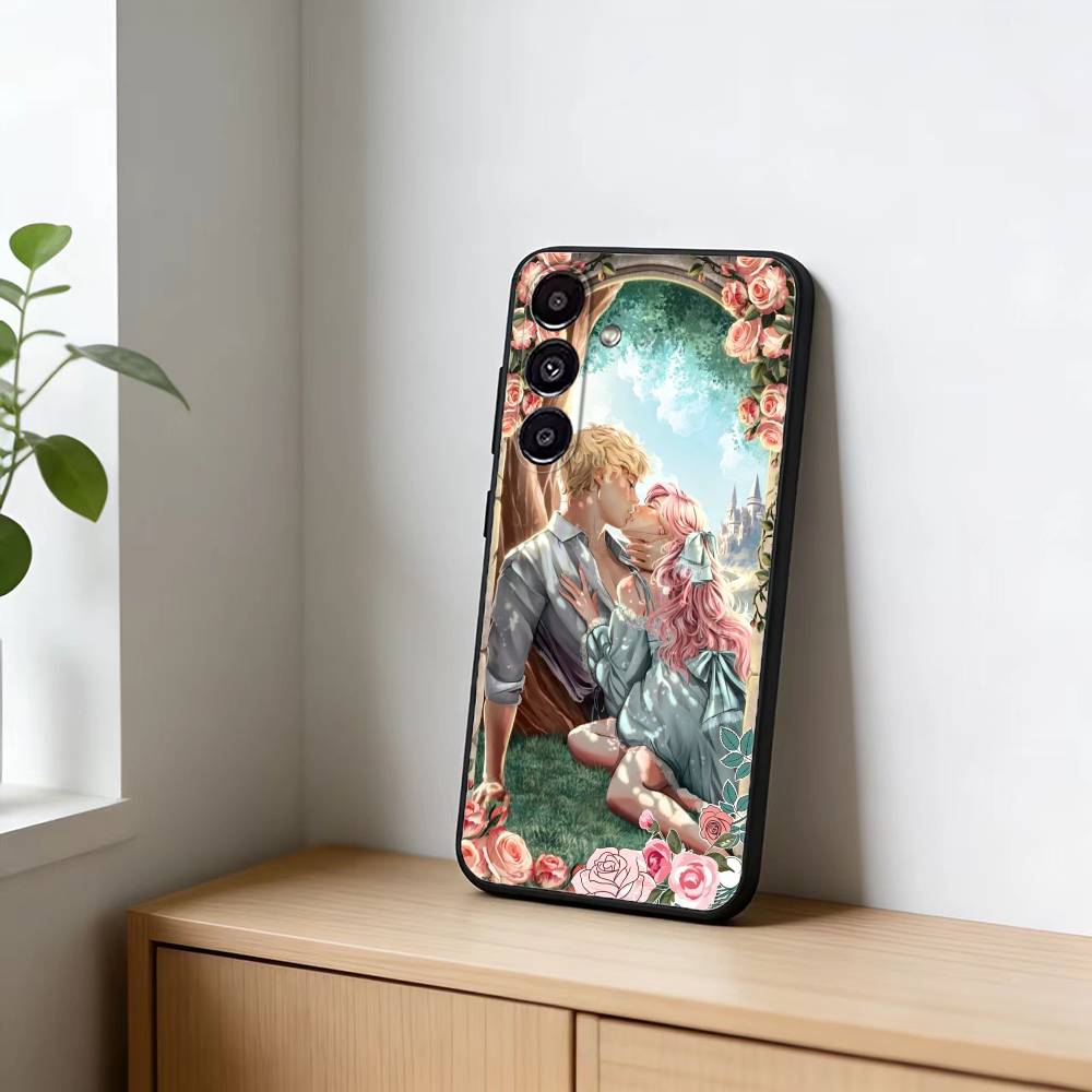 Чехол для телефона «Однажды сломанное сердце» для Samsung Galaxy A13, 21s, 22, 31, 32, 52, 53, 71, 72, 73, Мягкий черный чехол