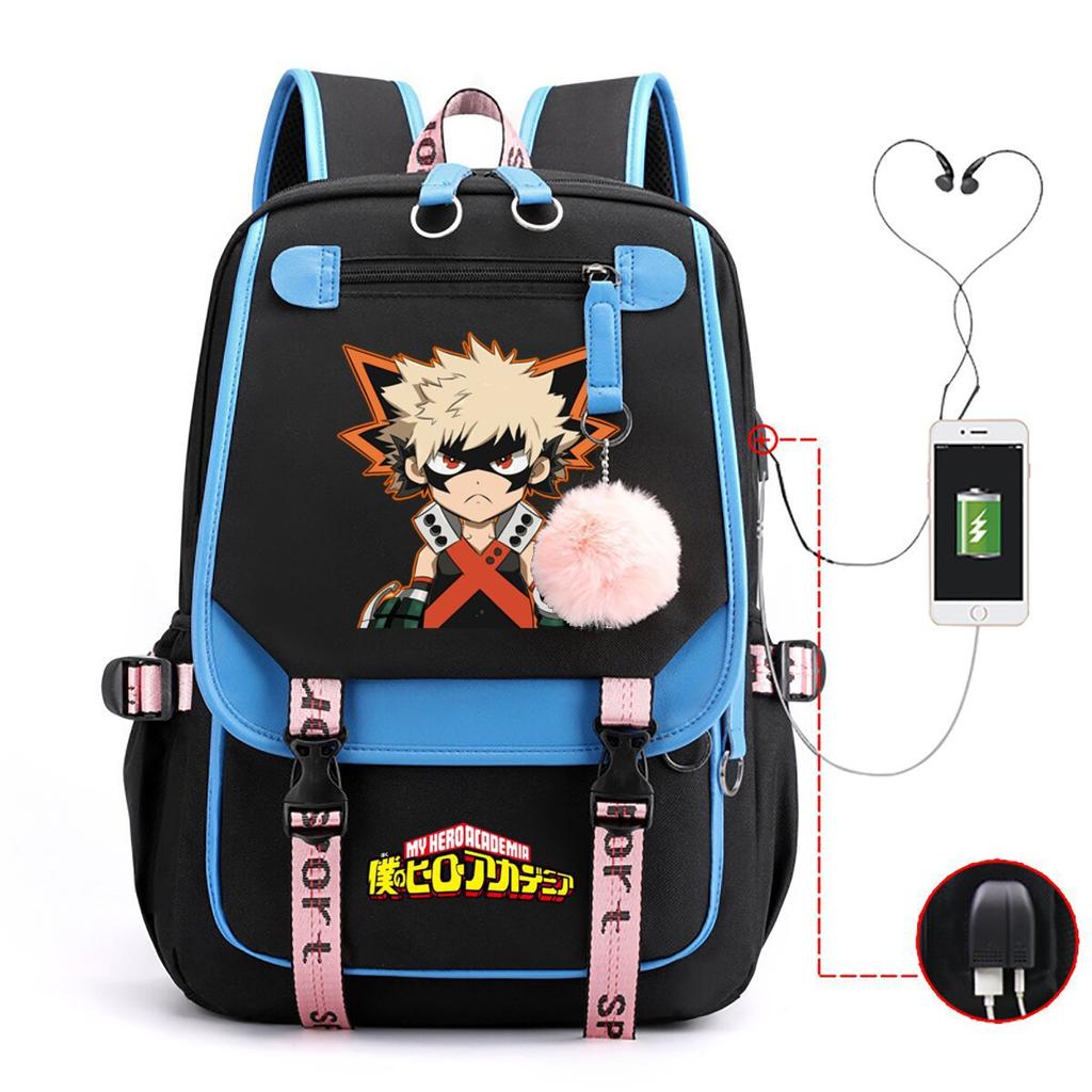 Подростковый тренд анимационный школьный рюкзак корейская версия рюкзак мужской новый контрастный цвет простой ученик средней школы рюкзак