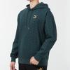 Puma Luxe Aop Hoodie With All-Over Logo Print Men Hoodie Green 534409-80