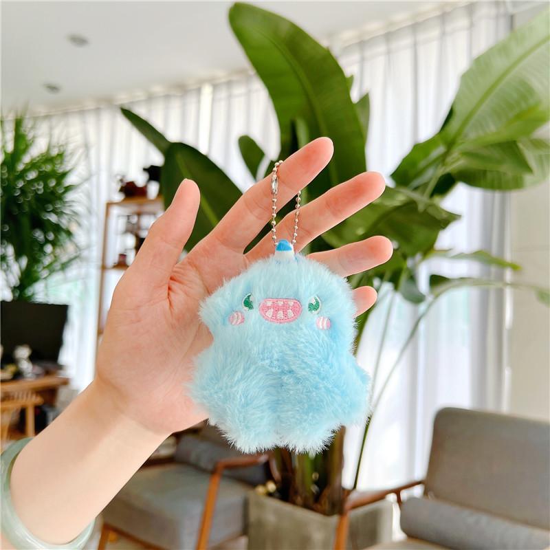 Единорог Монстр Сумка Украшение Подарочный Брелок Кукла Плюшевая Кукла Кулон Мультяшный Красочный Глупый Подвеска