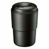Gowell Convenience Store Mug Tumbler, Stacking, Convenience Store Coffee, 2-Layer, Insulated Cup (Direct Drinking, Lid Included), 350ml, Black, TS-129