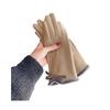 Women Winter Touchscreen Gloves Warm Gloves with Fuzzy Cuffs Bows Thickened Thermal Gloves for Driving Texting Commuting