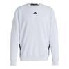Aeroready Training Crew Sweatshirt Comfortable Soft Versatile Round Neck Men Sweatshirt Light-Silver JP0927