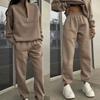 Versatile Casual Fashion Thickened Long-sleeved Sweater Pants Two-piece Suit
