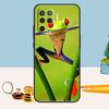 Чехол 'Зеленая лягушка' для Oppo A5 A6 Pro A15 A16 A76 A96 A17 A57 A98 A58 A78 A18 A38 A54 A74 A94 A40 A60 A80