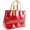 LOUIS VUITTON Lead PM Handbag M91990 Pomdamul Red Monogram Vernis Women Used
