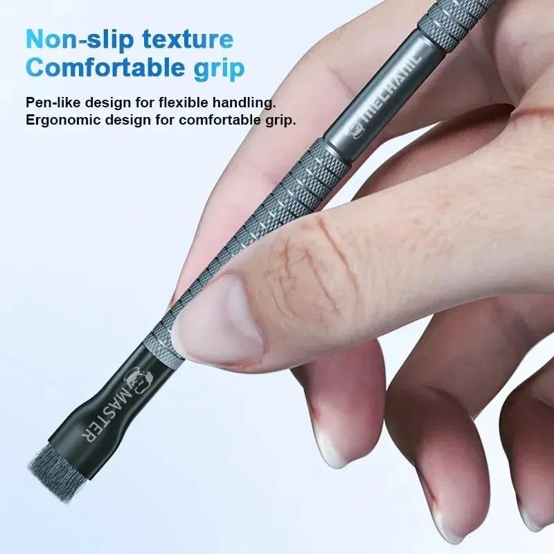 MECHANIC Motherboard IC Debonding Brush with Replacement Head IC Pad Cleaning PCB CPU Clean Dust PCB BGA Repair Tin Glue Removal