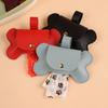 Pu Leather Dogs Poop Bag Dispenser Portable Waste Bag Holder Organizer Waste Bag Dispenser Pet Outdoor Cleaning Supplies
